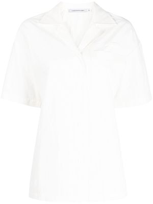 Christopher Esber Bahia short-sleeved shirt - White