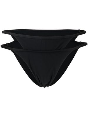 CHRISTOPHER ESBER Double bikini bottoms - Black