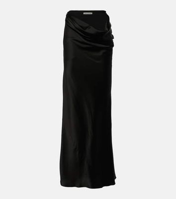 Christopher Esber Drifted silk maxi skirt