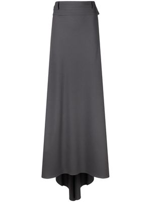 Christopher Esber high-waisted tailored skirt - Grey