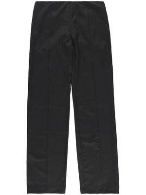 Christopher Esber low-rise straight-leg trousers - Black