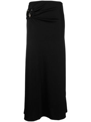 Christopher Esber Orbit cut-out flared maxi skirt - Black
