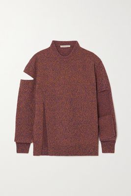 Christopher Kane - Cutout Wool Sweater - Pink