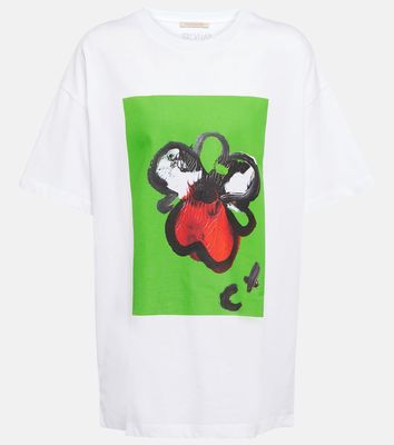 Christopher Kane Printed cotton T-shirt