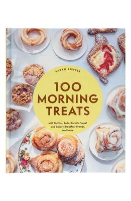 Chronicle Books '100 Morning Treats' Cookbook in White Multicolor