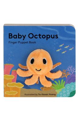 Chronicle Books 'Baby Octopus' Finger Puppet Board Book in Multicolor