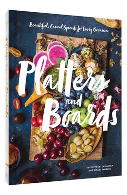 Chronicle Books 'Platters and Boards' Cookbook in Black