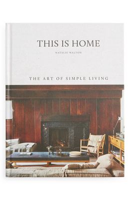 Chronicle Books 'This Is Home: the Art of Simple Living' Book in White