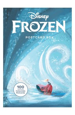 Chronicle Books x Disney Frozen 24-Piece Postcard Box in Blue Multi