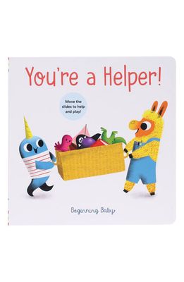 Chronicle Books 'You're a Helper' Board Book in Multicolor