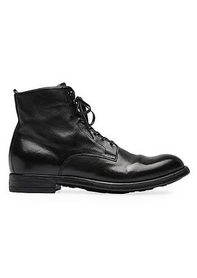 Chronicle Leather Lace-Up Boot