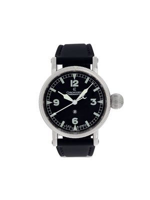 Chronoswiss pre-owned Timemaster 44mm - Black