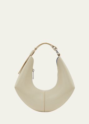 Chrystie Small Leather Top-Handle Bag