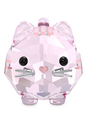 Chubby Cats Crystal Figurine