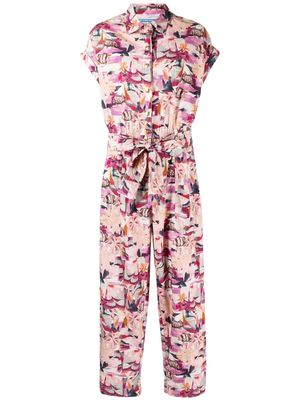 Chufy floral-print jumpsuit - Pink