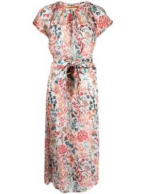 Chufy floral-print midi dress - Multicolour