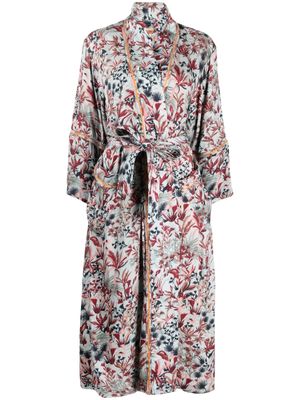 Chufy floral-print robe - Multicolour
