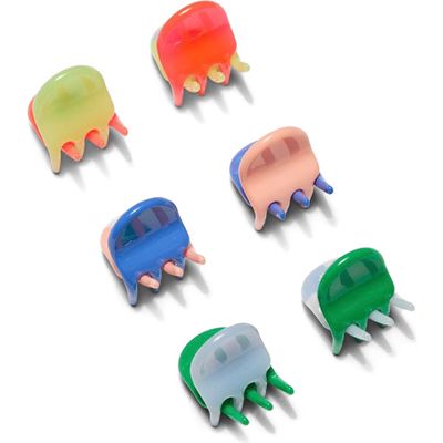 Chunks Jester Assorted 6-Pack Micro Claw Clips in Play 