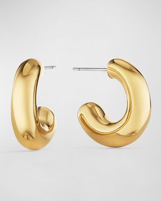 Chunky Dash Hoop Earrings