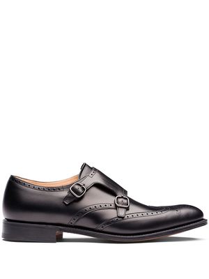 Church's Chicago calf leather monk strap shoes - Black