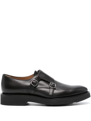 Church's Cowes L leather monk shoes - Black
