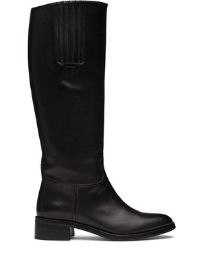 Church's Elizabeth leather knee-high boots - Black