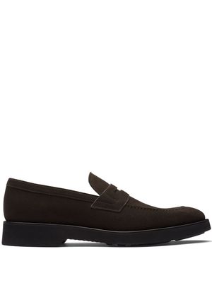 Church's Heswall 2 penny suede loafers - Brown
