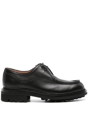 Church's lace-up leather boat shoes - Black
