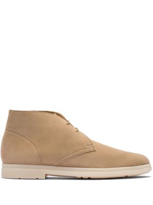Church's lace-up suede boots - Neutrals