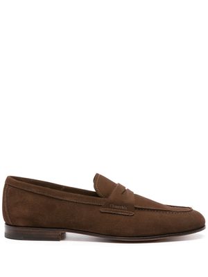 Church's Maltby suede penny loafers - Brown