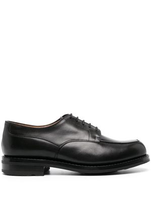Church's polished lace-up fastening shoes - Black