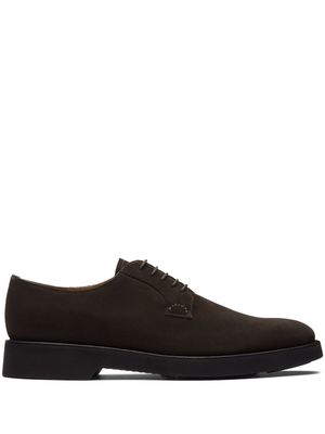 Church's Shannon lace-up suede derby shoes - Brown