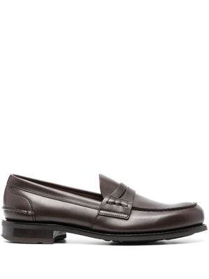 Church's slip-on leather loafers - Brown