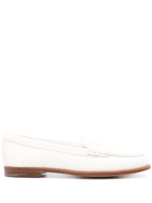 Church's slip-on leather loafers - White