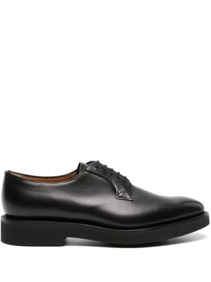 Church's smooth-grained leather derby shoes - Black