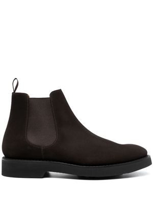 Church's suede Chelsea boots - MARRONE