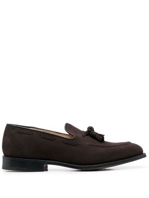 Church's tassel-detail suede loafers - Brown