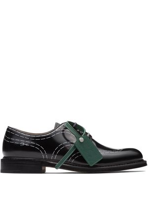 Church's x Off-White Polished Binder Derby shoes - Black