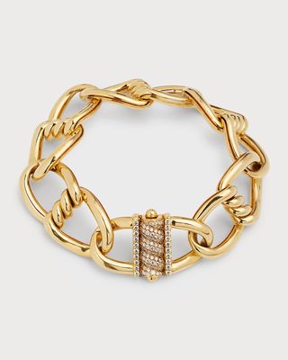 Cialoma Bracelet with Diamond Clasp