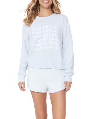 Ciao Bella Cropped Sweatshirt