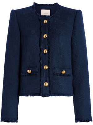 Cinq A Sept Christie blouclé jacket - Blue