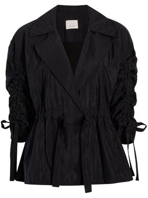 Cinq A Sept Emmeline drawstring-waist jacket - Black