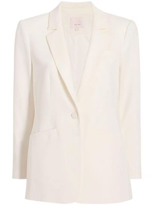 Cinq A Sept Karlie notched-lapel single-breasted blazer - Neutrals