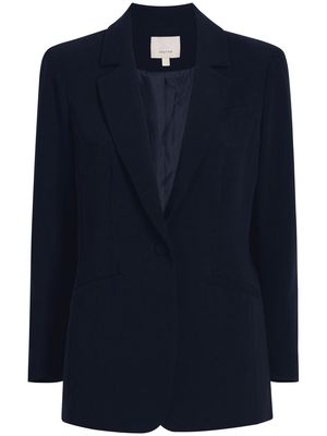 Cinq A Sept Karlie single-breasted blazer - Blue