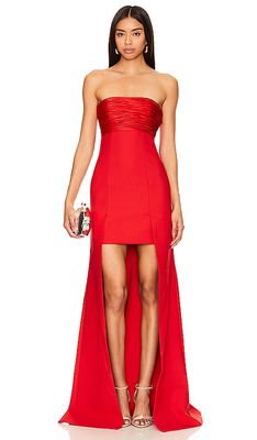 Cinq a Sept Lorella Gown in Red