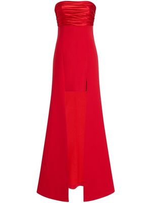 Cinq A Sept Lorella strapless dress - Red