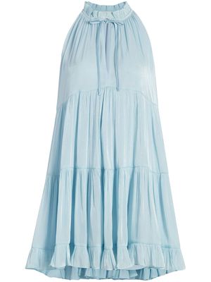 Cinq A Sept Phyllis sleeveless tiered dress - Blue
