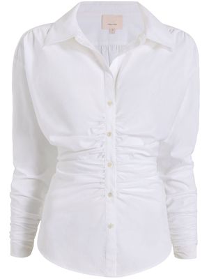 Cinq A Sept poplin Arden shirt - White
