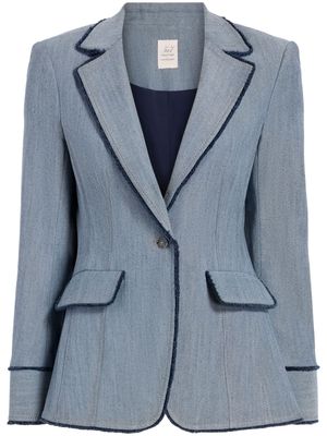 Cinq A Sept Sallie single-breasted blazer - Blue