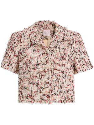 Cinq A Sept Saul cropped jacket - Neutrals